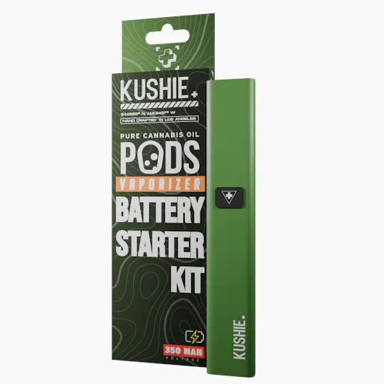 Kushie Brand - Green | POD BATTERY - 1