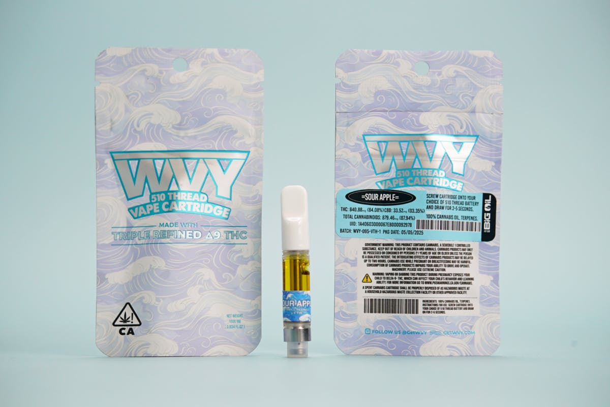 WVY - WVY - Sour Apple - 510 Threaded - Cartridge - 1