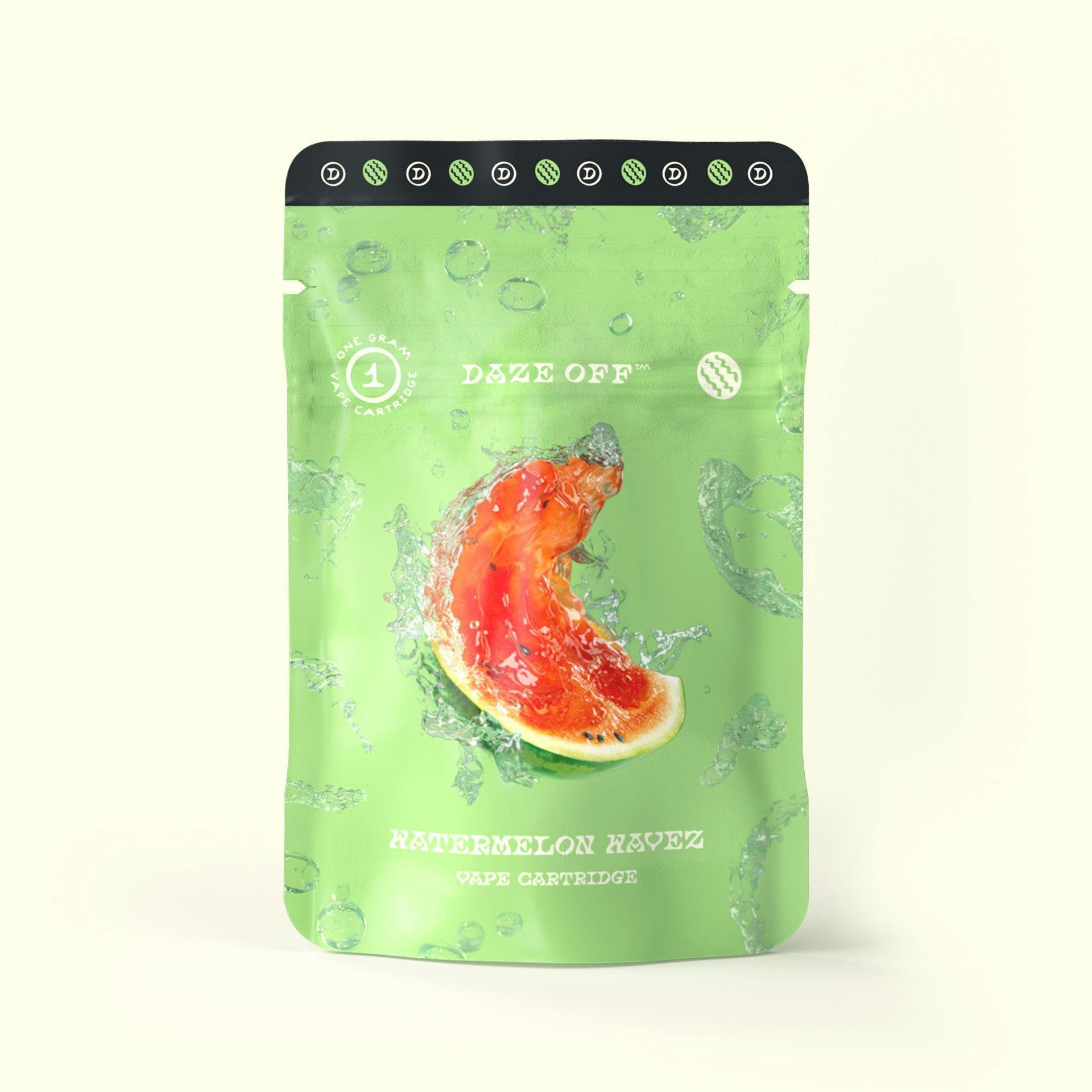 Daze Off - Watermelon Wavez Vape Cartridge [1g] - 1