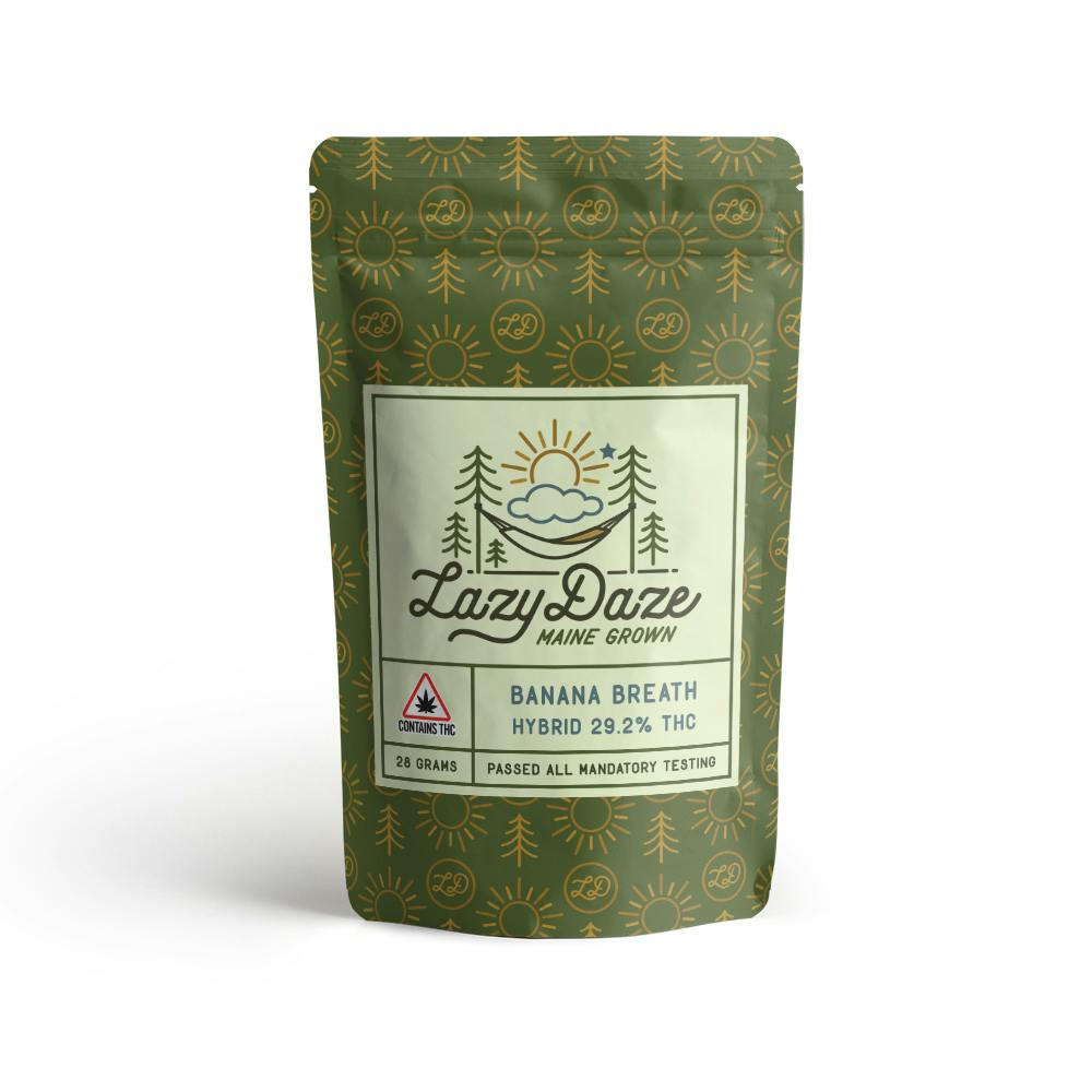 Lazy Daze - Banana Breath (H) (1oz Prepack) - 1