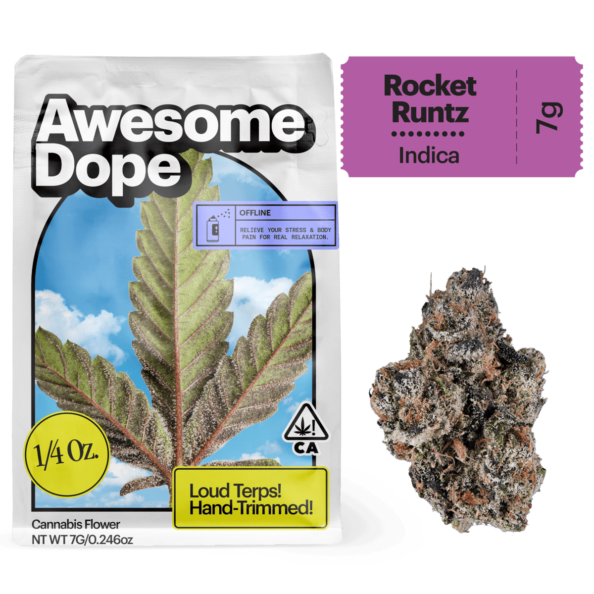 Awesome Dope - Awesome Dope | Rocket Runtz | Big Buds | 7g - 1