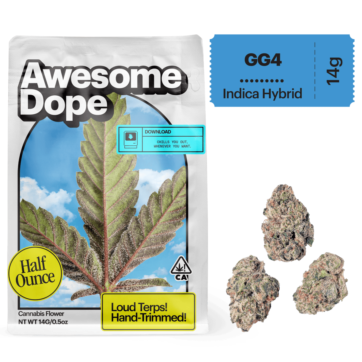 Awesome Dope - Awesome Dope | GG4 | Smalls | 14g - 1