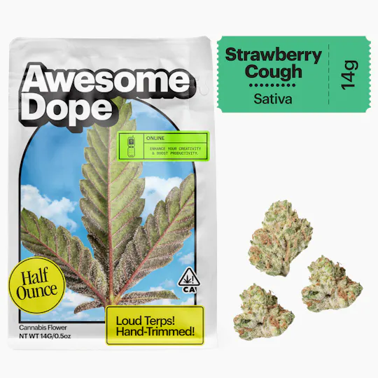 Awesome Dope - Awesome Dope | Strawberry Cough | Smalls | 14g - 1