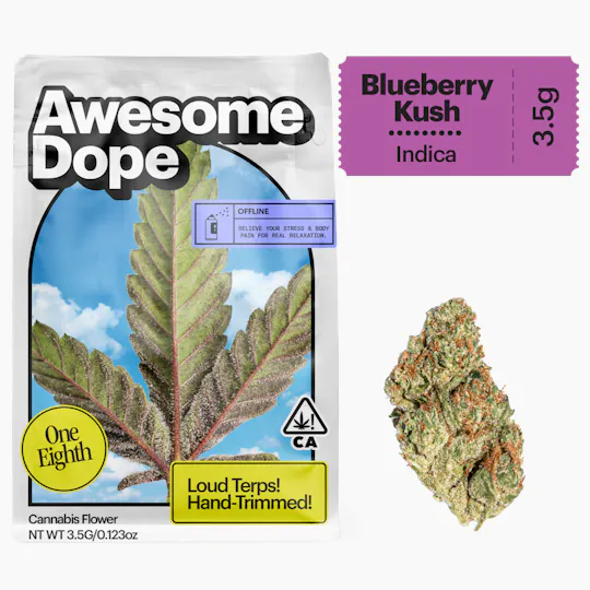 Awesome Dope - Awesome Dope | Blueberry Kush | Big Buds | 3.5g - 1