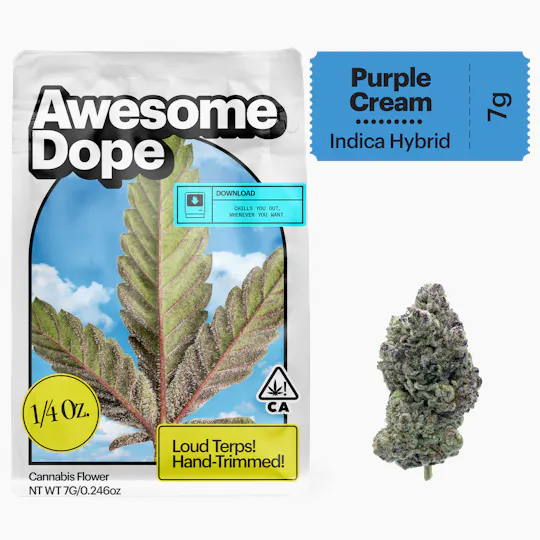 Awesome Dope - Awesome Dope | Purple Cream | Big Buds | 7g - 1
