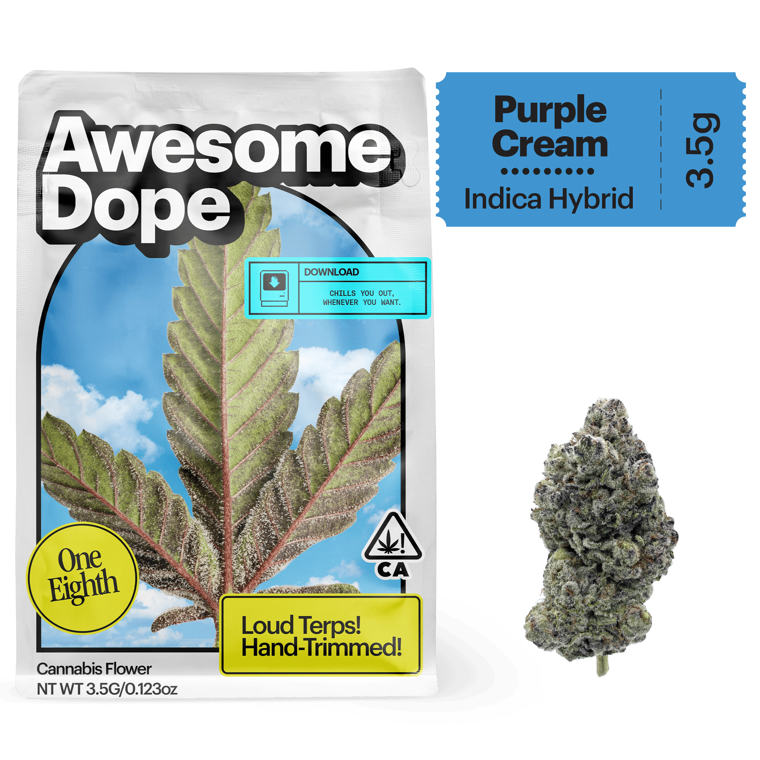 Awesome Dope - Awesome Dope | Purple Cream | Big Buds | 3.5g - 1