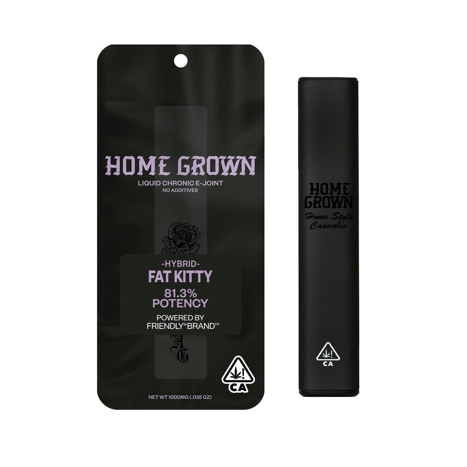 Home Grown - Home Grown | Fat Kitty | Cured Resin AIO Disposable | 1g - 1