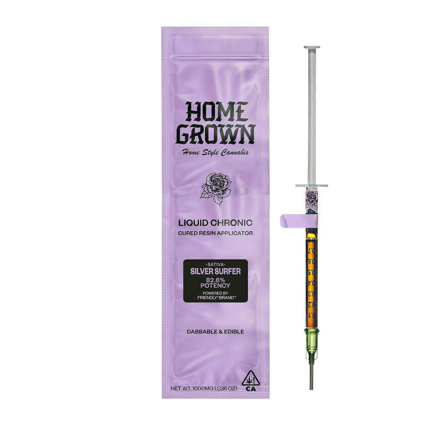 Home Grown - Home Grown | Silver Surfer | Cured Resin Applicator | Concentrates | 1g - 1