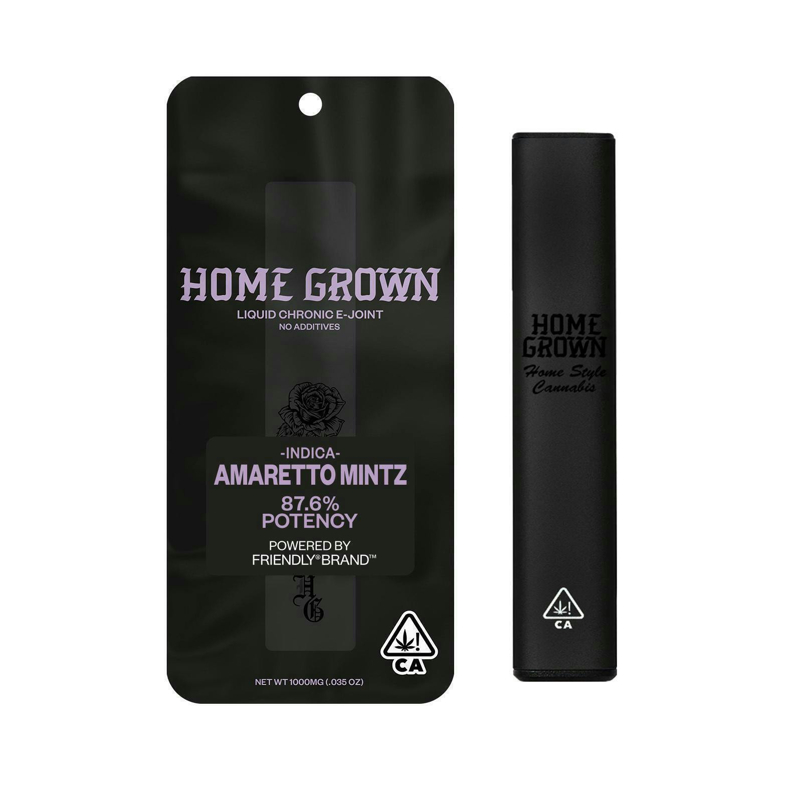 Home Grown - Home Grown | Amaretto Mintz | Cured Resin AIO Disposable | 1g - 1