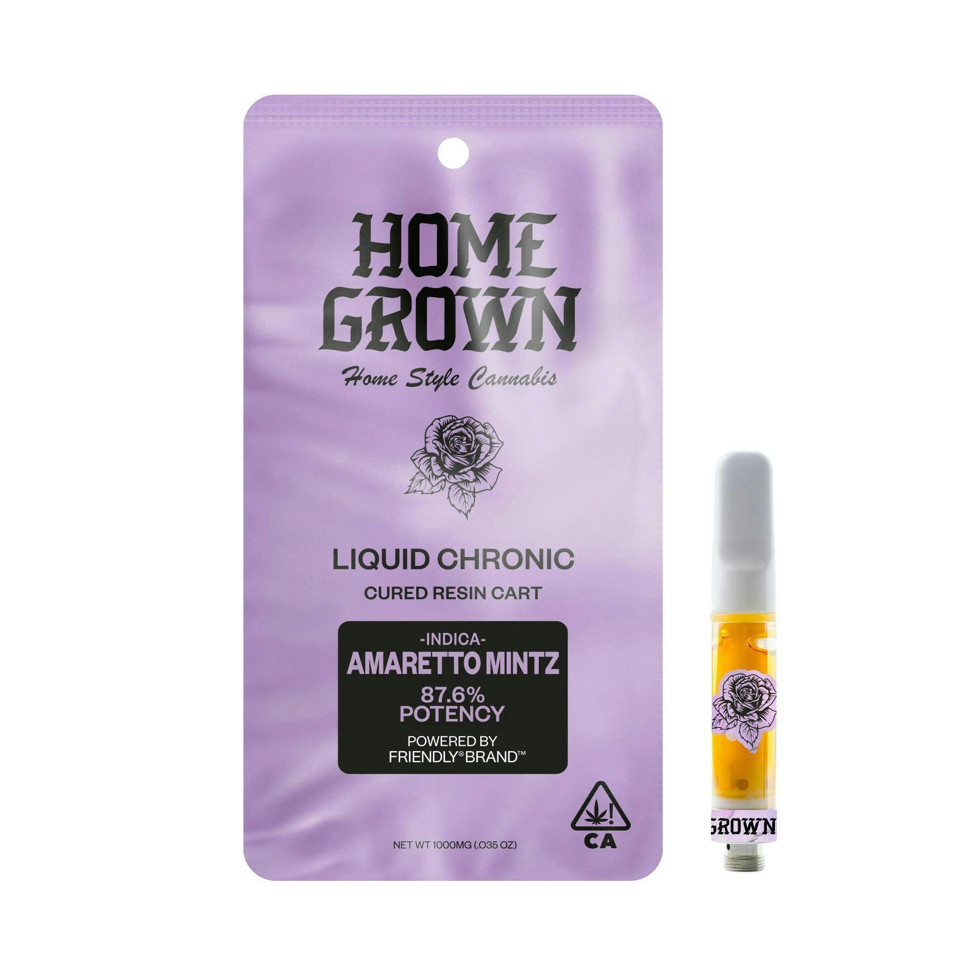 Home Grown - Home Grown | Amaretto Mintz | Cured Resin Cartridge | 1g - 1