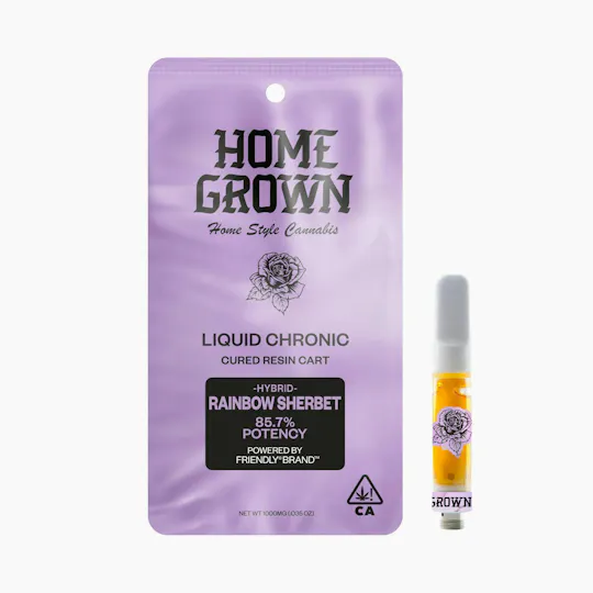 Home Grown - Home Grown | Rainbow Sherbet | Cured Resin Cartridge | 1g - 1