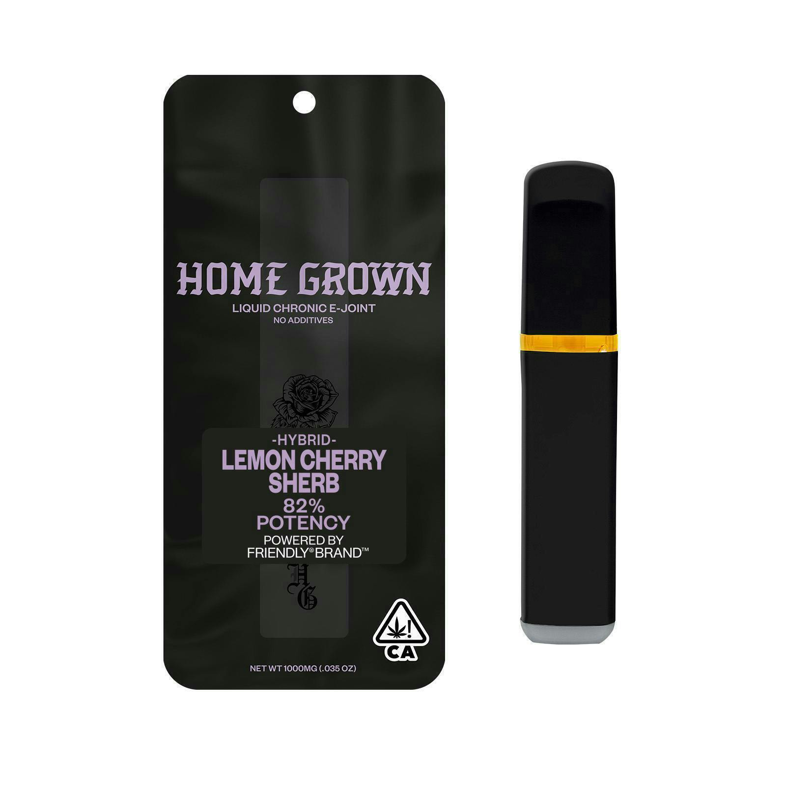 Home Grown - Home Grown | Lemon Cherry Sherb | Cured Resin AIO Disposable | 1g - 1