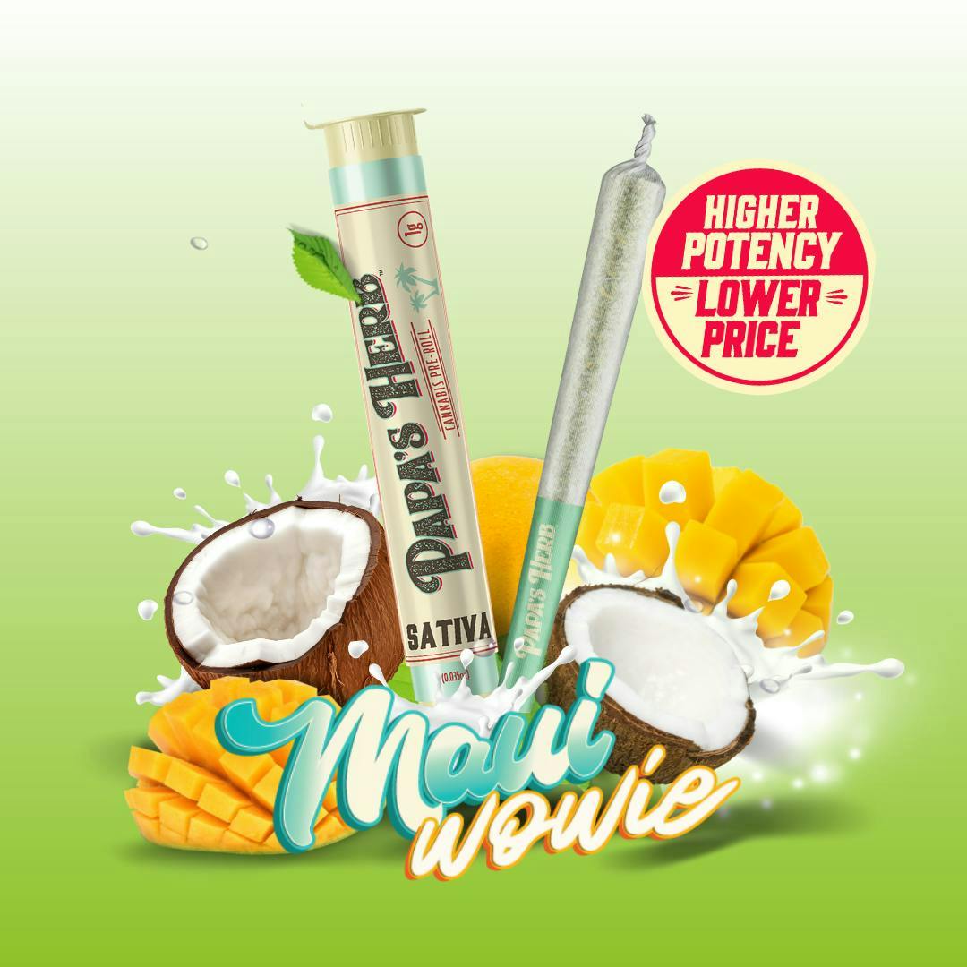 Papa's Herb - Maui Wowie | Joint | 1g - 1
