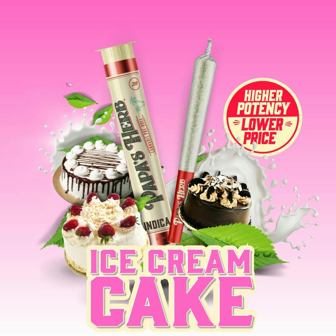 Papa's Herb - Ice Cream Cake | Joint | 1g - 1