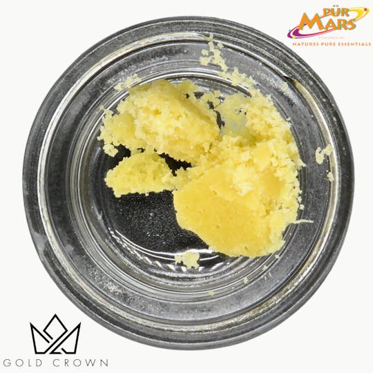 Gold Crown - Gold Crown x Pur Mars | Crumble 1g | Durban Poison - 1