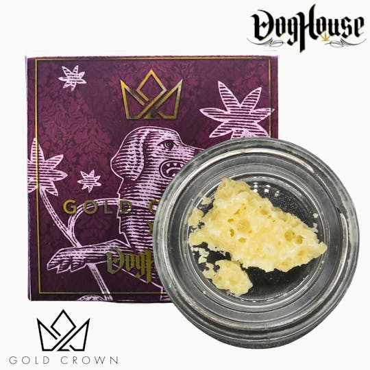 Gold Crown - Gold Crown x DogHouse | Crumble 1g | Gas Face - 1