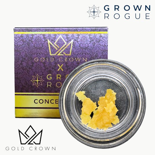 Gold Crown - Gold Crown x Grown Rogue | Budder 1g | Cap Junky - 1