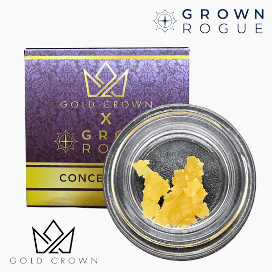 Gold Crown - Gold Crown | Cap Junky | Badder | 1g - 1