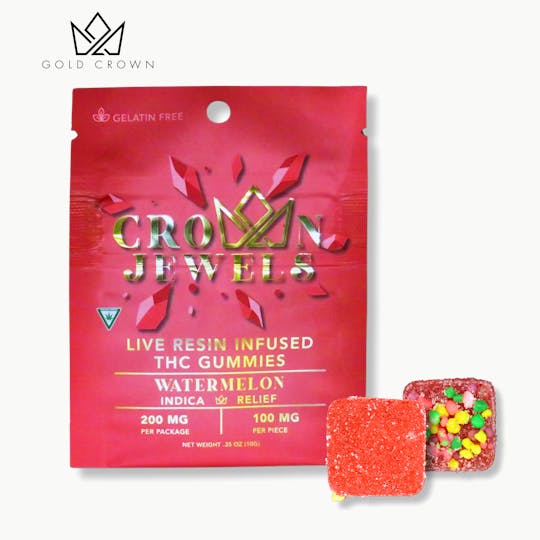 Gold Crown - Gold Crown | Crown Jewels 200mg | Watermelon 100mg - 1