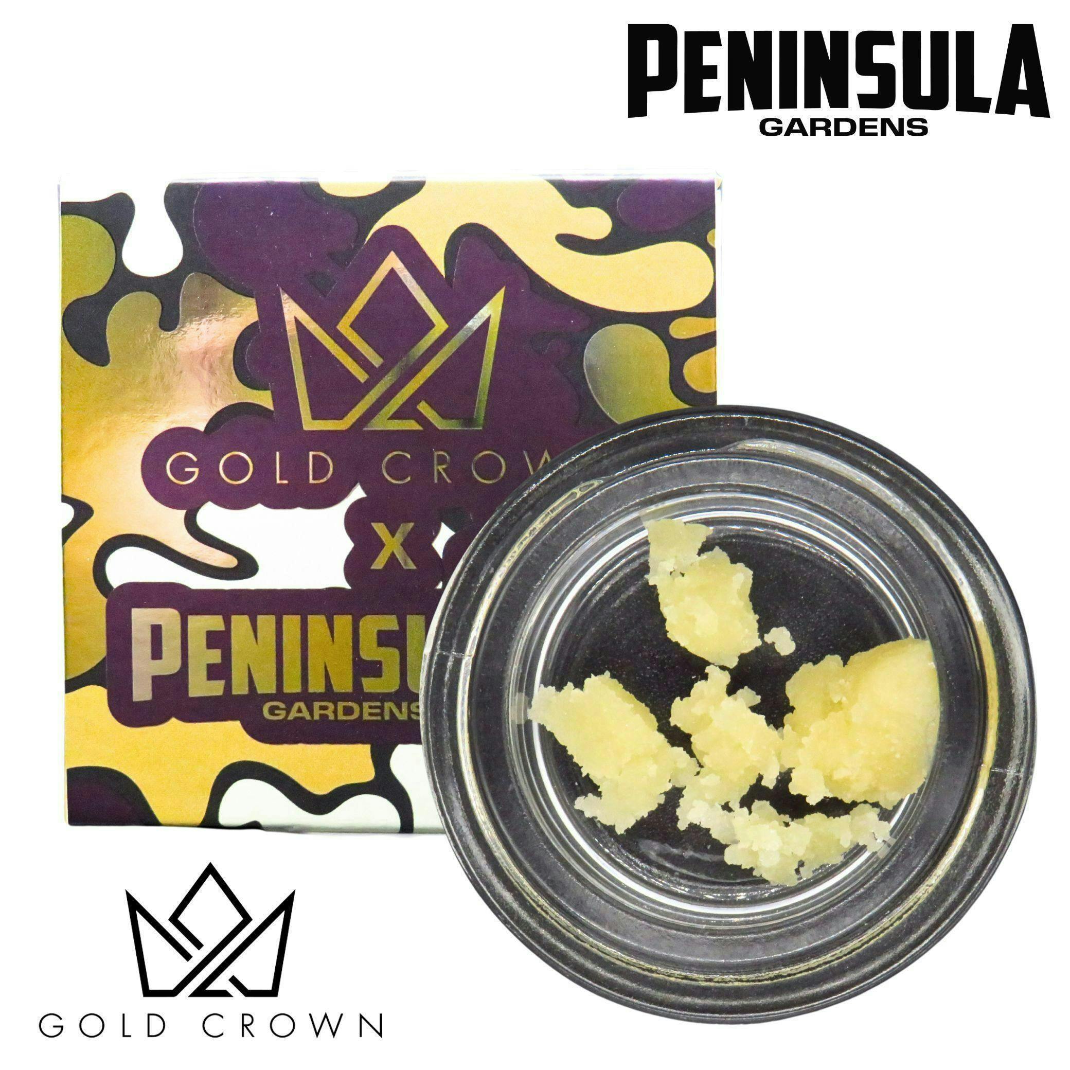 Gold Crown - Gold Crown | Electric Peanut Butter Cookies | Badder | 1g - 1