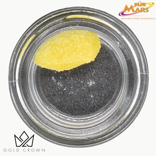 Gold Crown - Gold Crown x Pur Mars | Budder 1g | Sugar Mill - 1