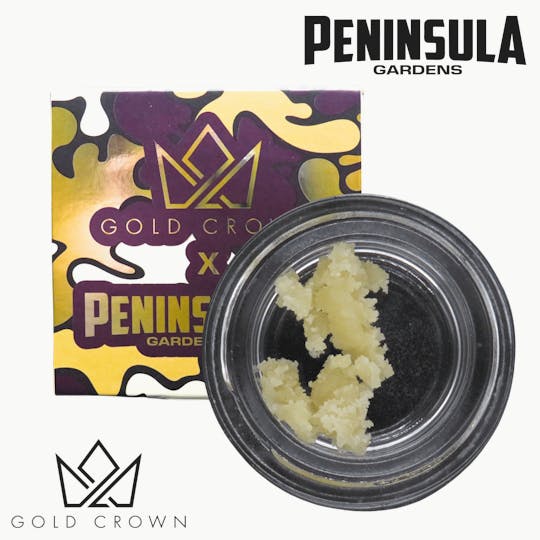 Gold Crown - Gold Crown x Peninsula Gardens | Sugar 1g | Black Maple - 1