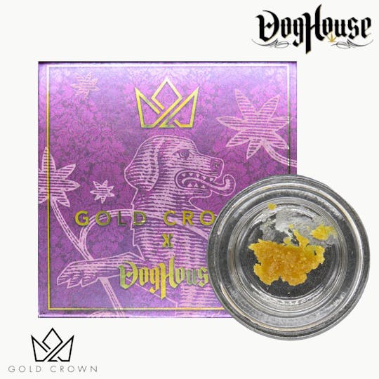 Gold Crown - Gold Crown x DogHouse | Budder 1g | Red Cab - 1