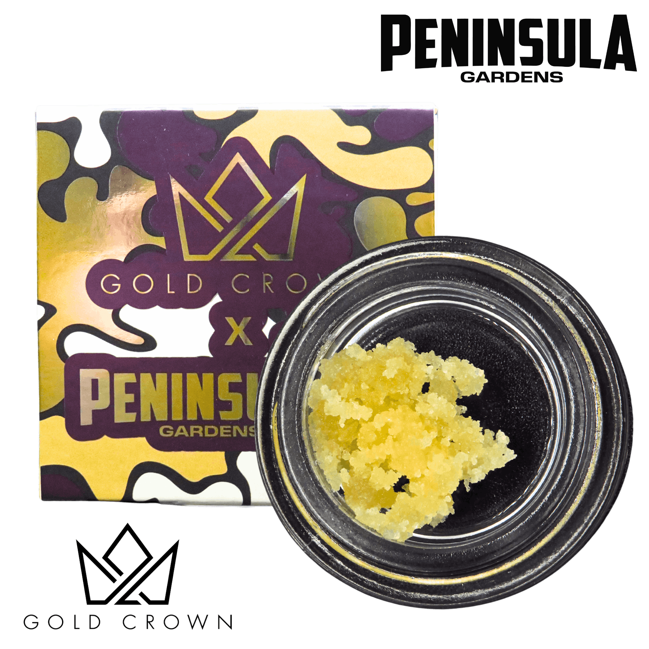 Gold Crown - Gold Crown x Peninsula Gardens | Sugar 1g | Super Zmash - 1