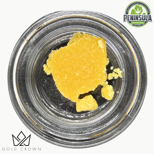 Gold Crown - Gold Crown x Peninsula Gardens | Crumble 1g | Garlic Grove - 1
