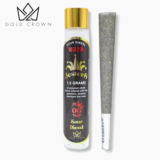 Gold Crown - Gold Crown | Sour Diesel | Infused Joint | 1.5g - 1