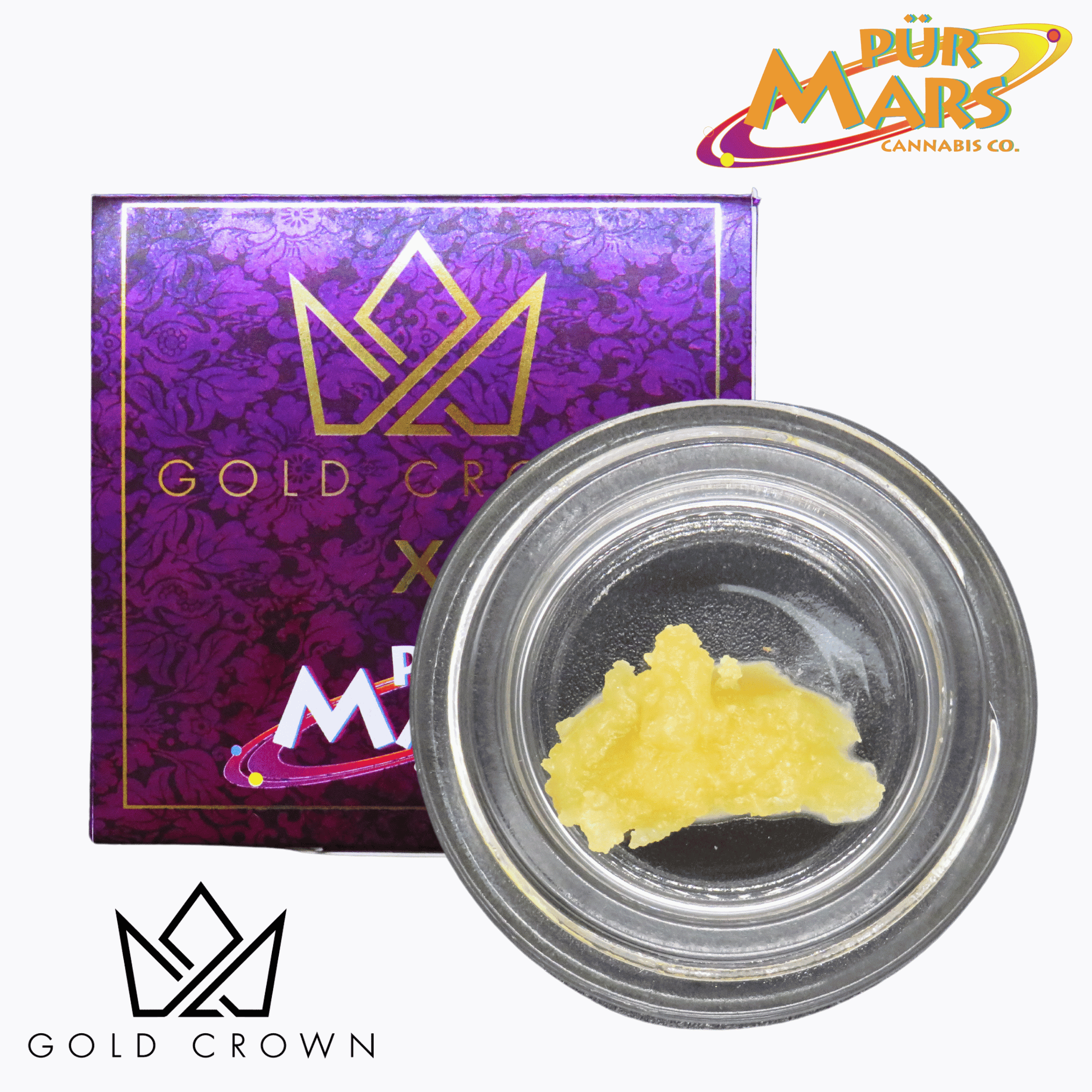 Gold Crown - Gold Crown | Blue Magoo | Badder | 1g - 1