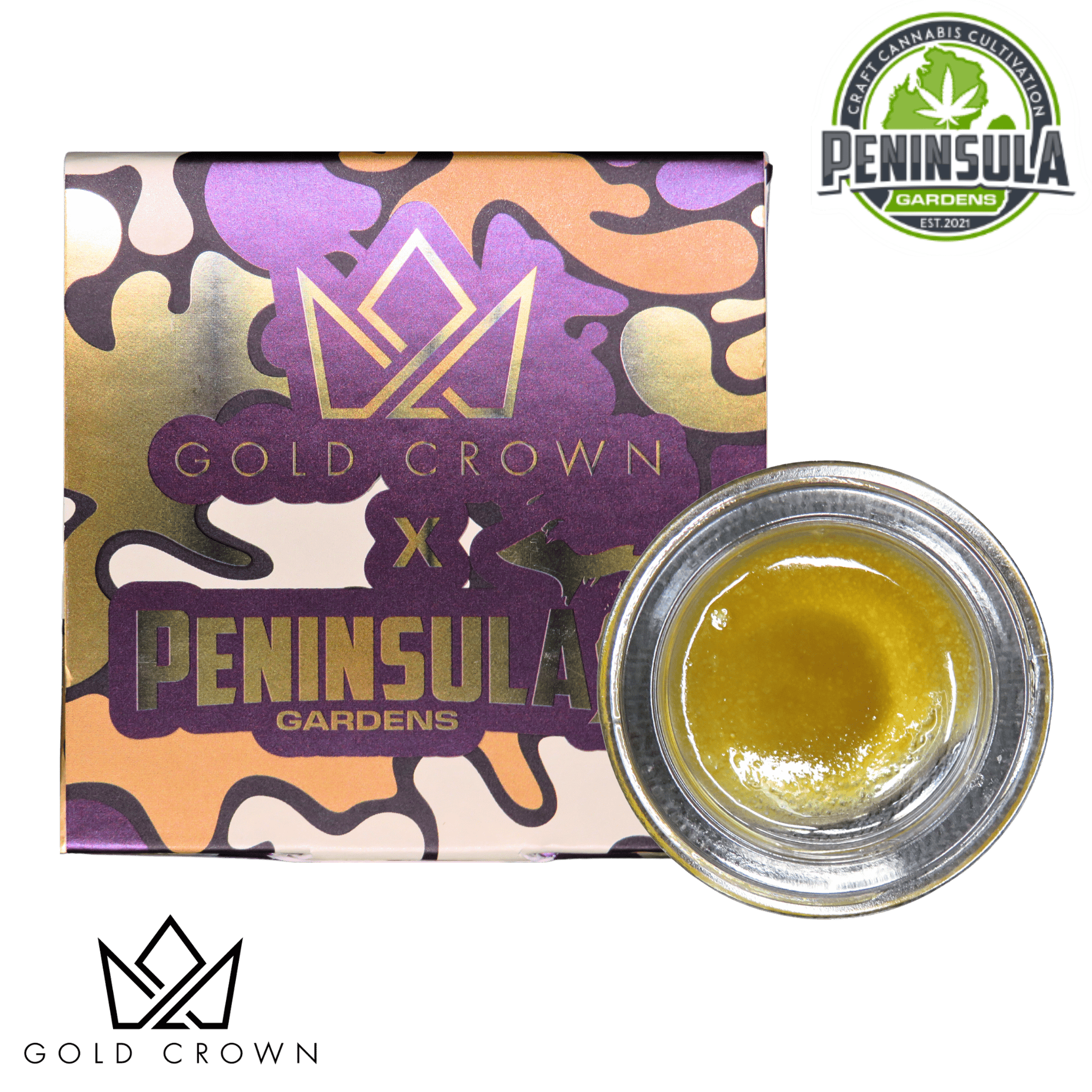 Gold Crown - Gold Crown | Sherb Junky | Badder | 1g - 1