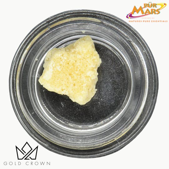 Gold Crown - Gold Crown x Pur Mars | Crumble 1g | Butter Face Rum - 1