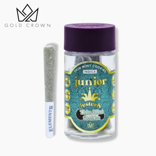 Gold Crown - Gold Crown | Thin Mint Cookies | Infused Joints | 0.7g each | 5ct - 1