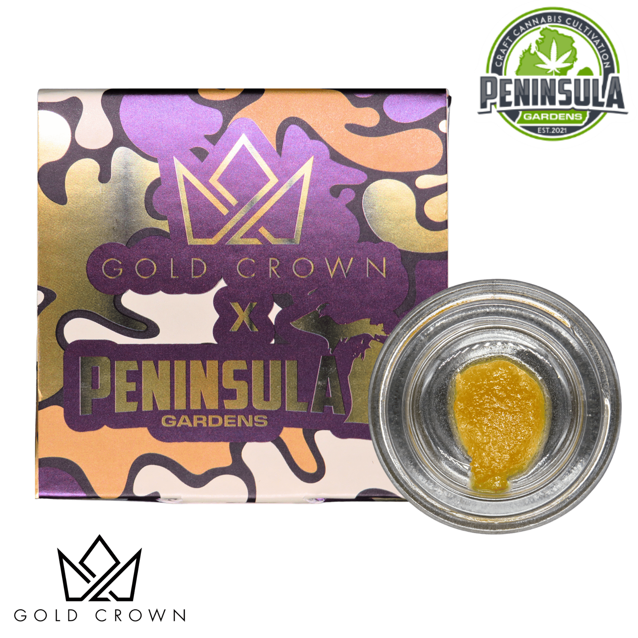 Gold Crown - Gold Crown | Motor Runtz | Badder | 1g - 1