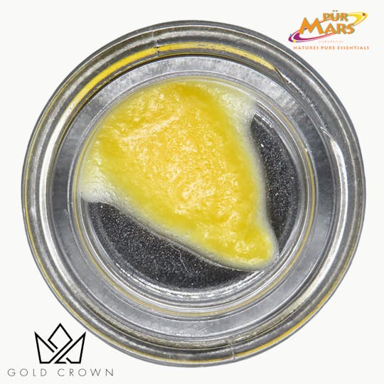 Gold Crown - Gold Crown x Pur Mars | Budder 1g | Creamsicle Gelato - 1