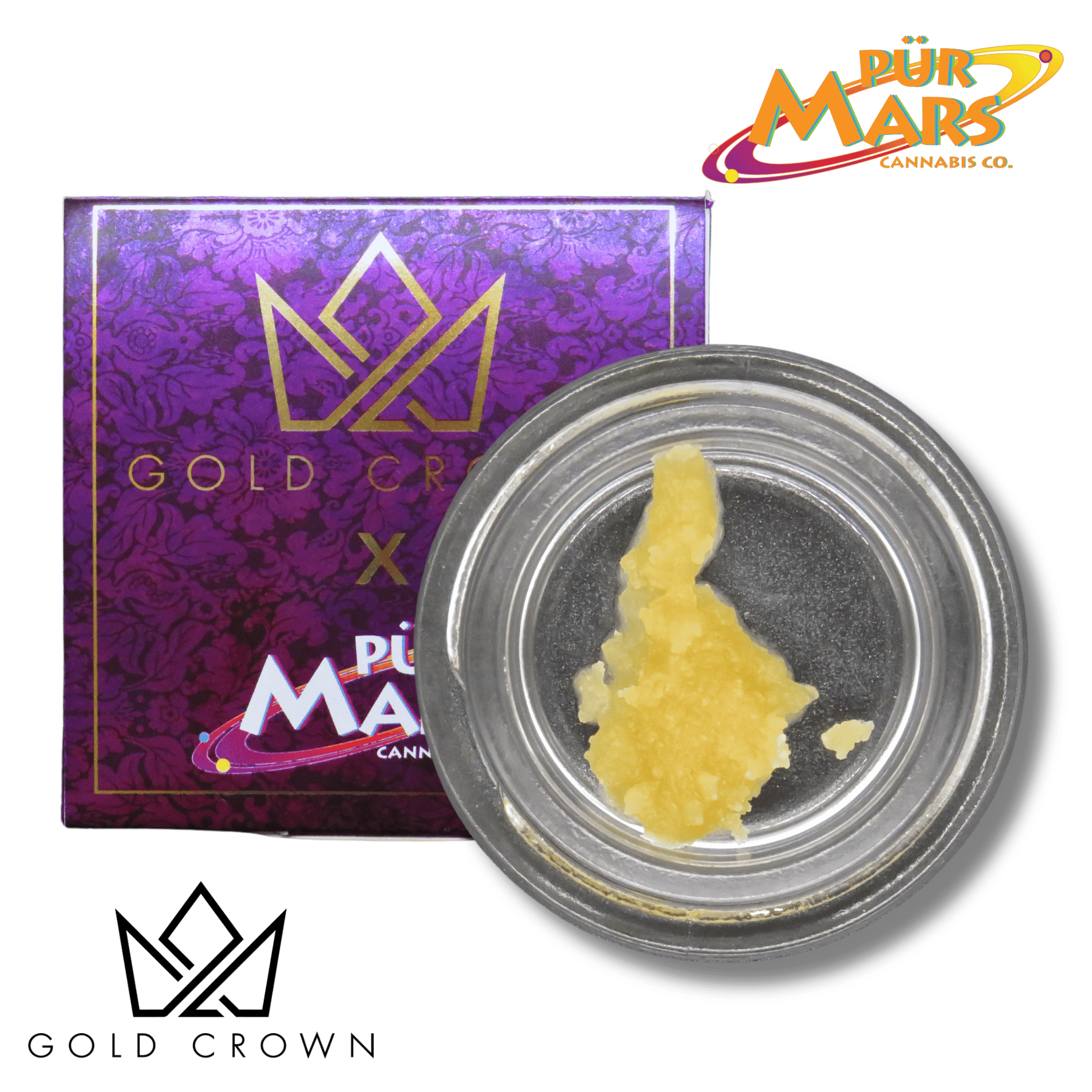 Gold Crown - Gold Crown | Pineapple Sunshine | Badder | 1g - 1
