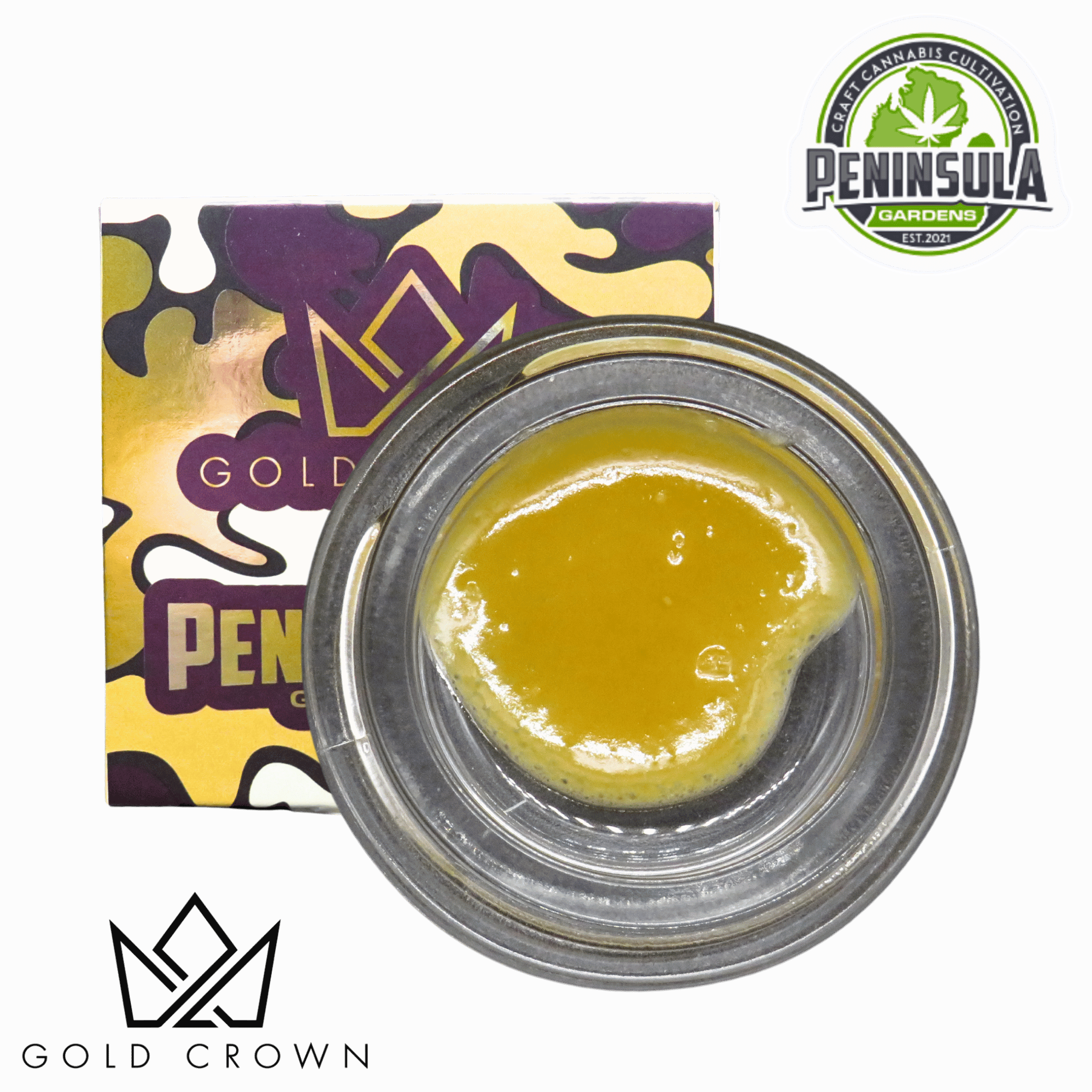 Gold Crown - Gold Crown | Sub-Zero | Badder | 1g - 1