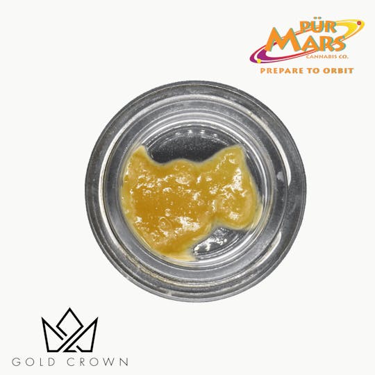 Gold Crown - Gold Crown x Pur Mars | Budder 1g | Blackberry Cheesecake - 1