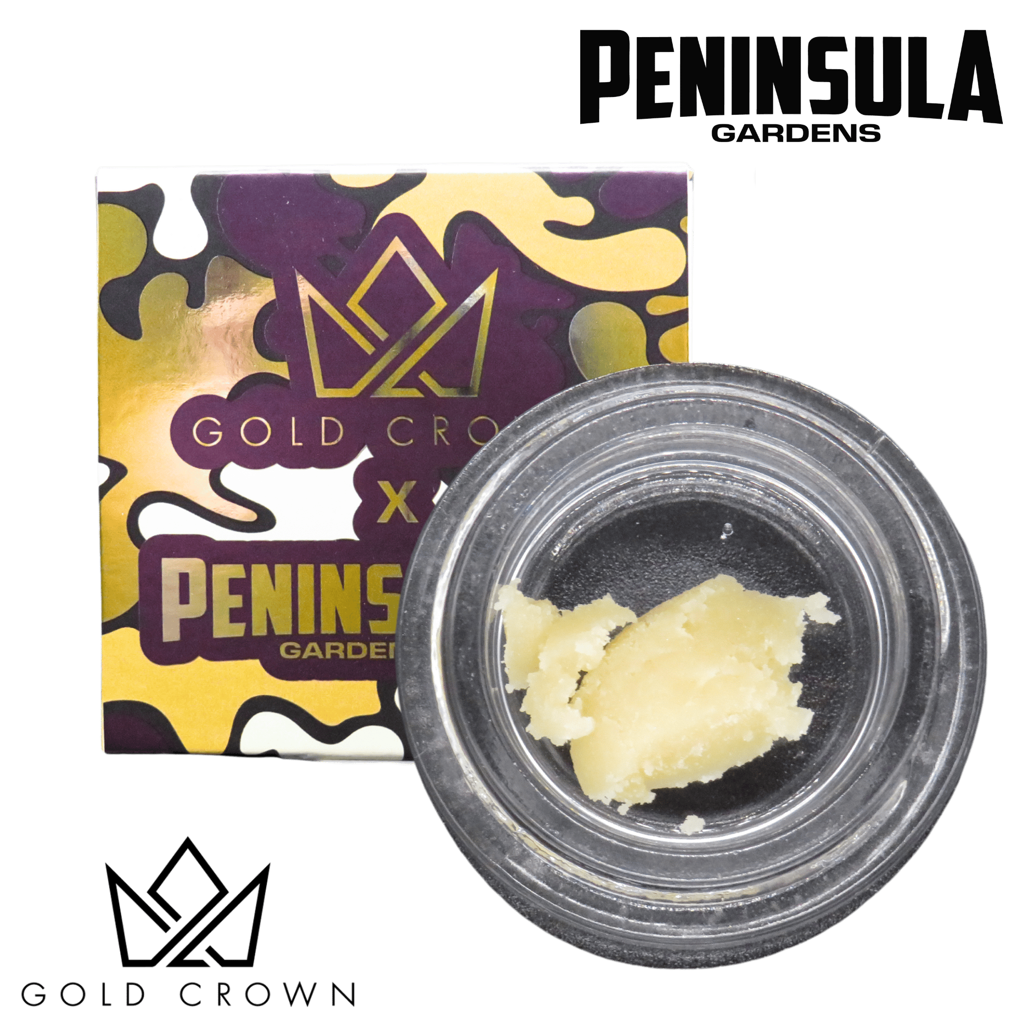 Gold Crown - Gold Crown | Black Maple | Badder | 1g - 1