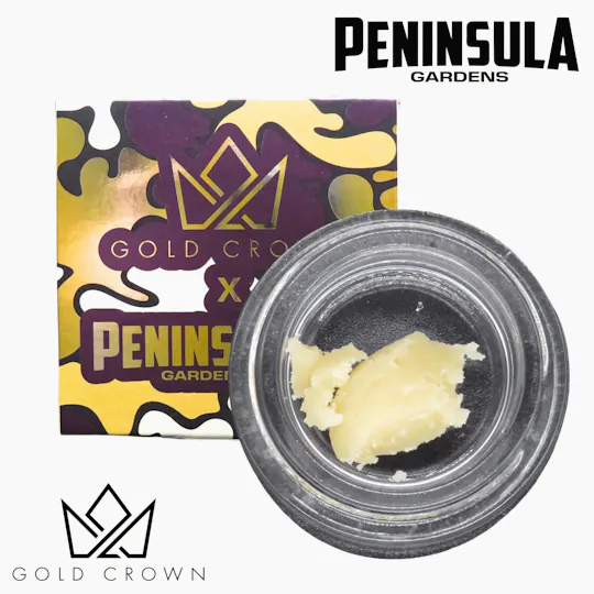 Gold Crown - Gold Crown | Black Maple | Badder | 1g - 1