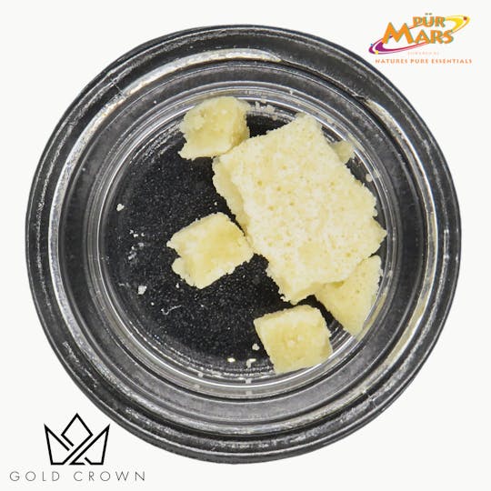 Gold Crown - Gold Crown x Pur Mars | Crumble 1g | Creamsicle Gelato - 1