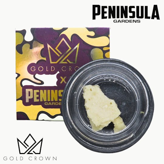 Gold Crown - Gold Crown x Peninsula Gardens | Crumble 1g | Motorbreath - 1