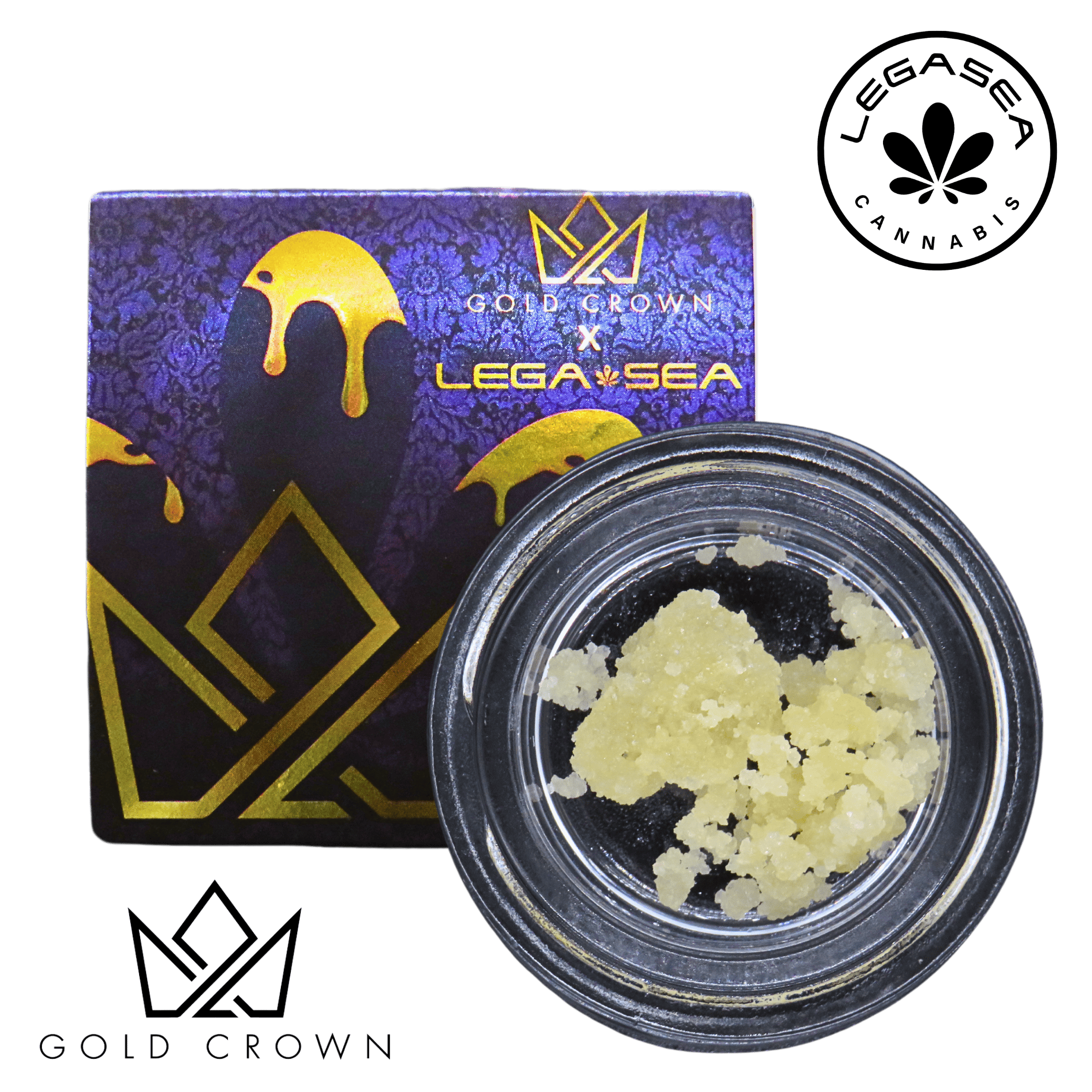 Gold Crown - Gold Crown | Sprinkles | Sugar | 1g - 1
