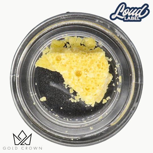 Gold Crown - Gold Crown x Loud Label | Crumble 1g | Sour Runtz - 1