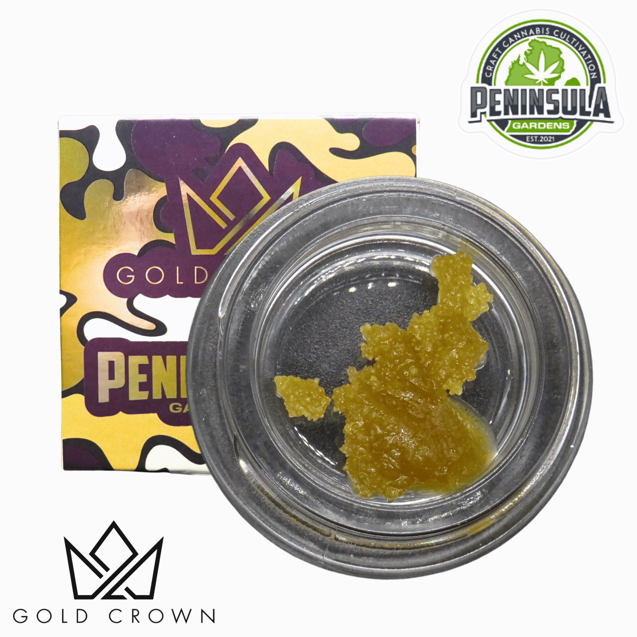 Gold Crown - Gold Crown | Runtz | Badder | 1g - 1