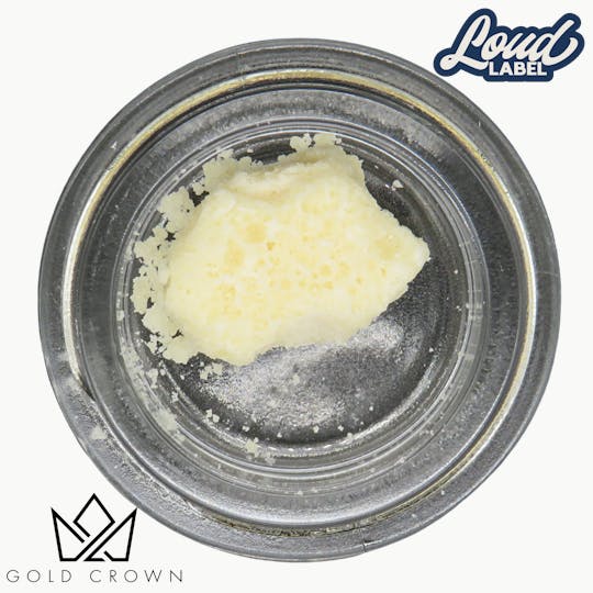 Gold Crown - Gold Crown x Loud Label | Crumble 1g | Devil's Ave - 1