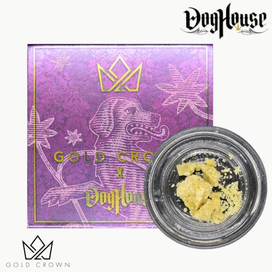 Gold Crown - Gold Crown x DogHouse | Crumble 1g | Red Cab - 1