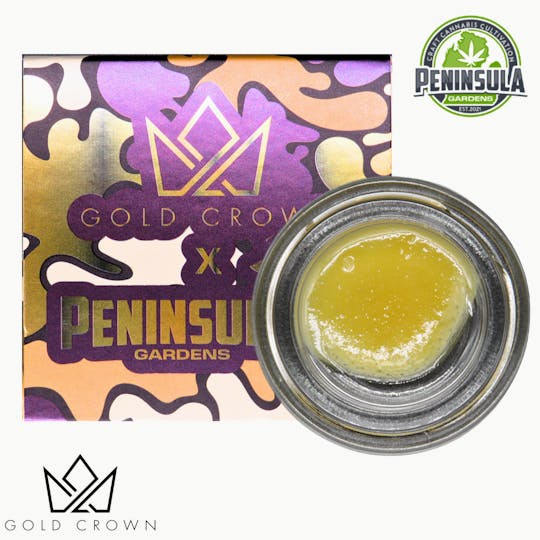 Gold Crown - Gold Crown x Peninsula Gardens | Budder 1g | Blumosa - 1