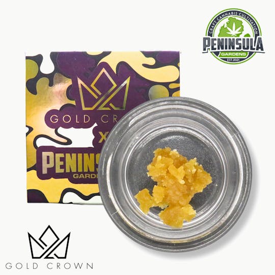 Gold Crown - Gold Crown x Peninsula Gardens | Sugar 1g | Cadillac Rainbows - 1